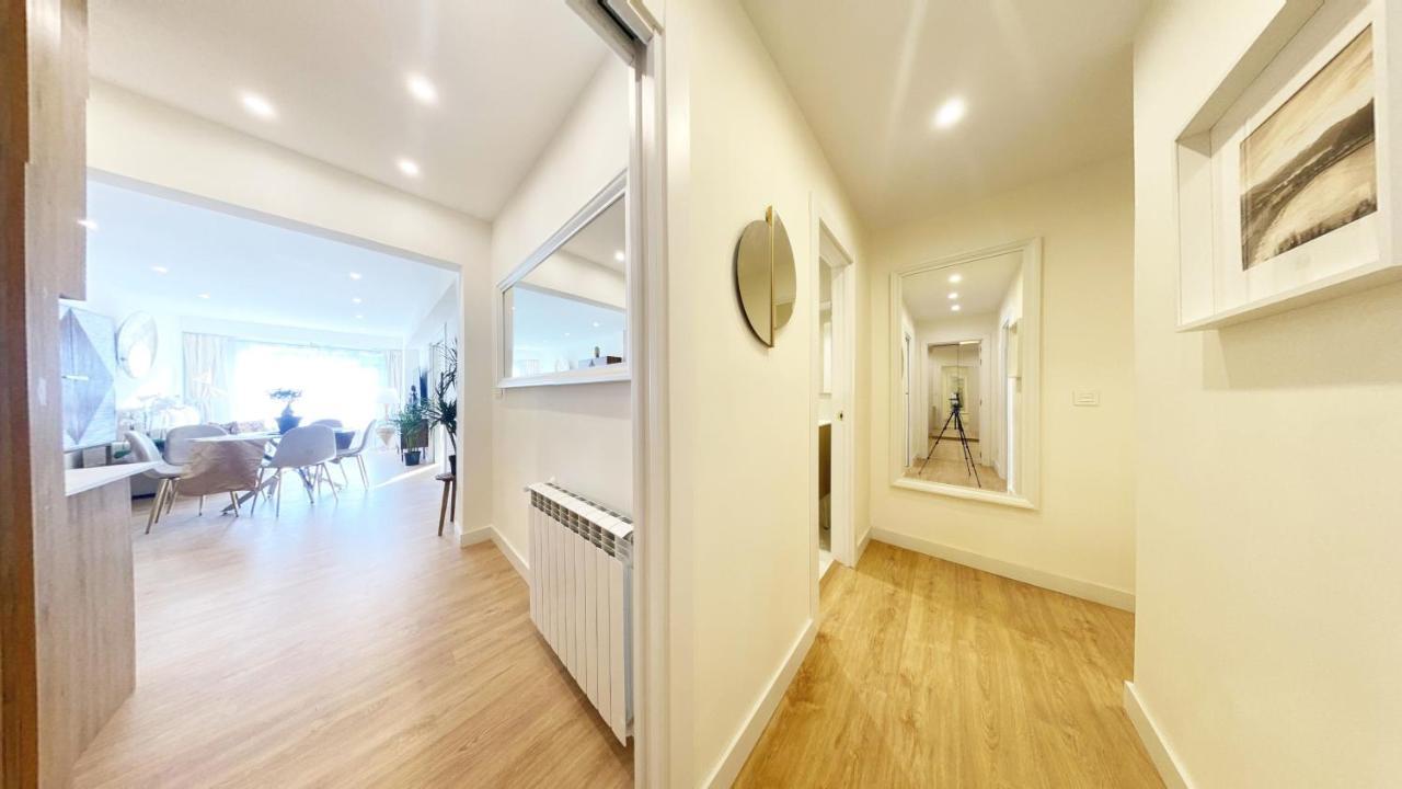 Miramar Luxurious Flat, 3 Double Rooms, Free Parking, Terrace, Completely New 圣塞瓦斯蒂安 外观 照片