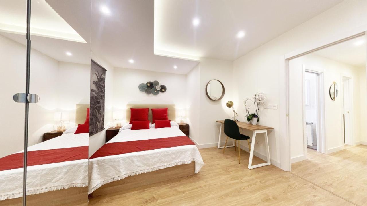 Miramar Luxurious Flat, 3 Double Rooms, Free Parking, Terrace, Completely New 圣塞瓦斯蒂安 外观 照片