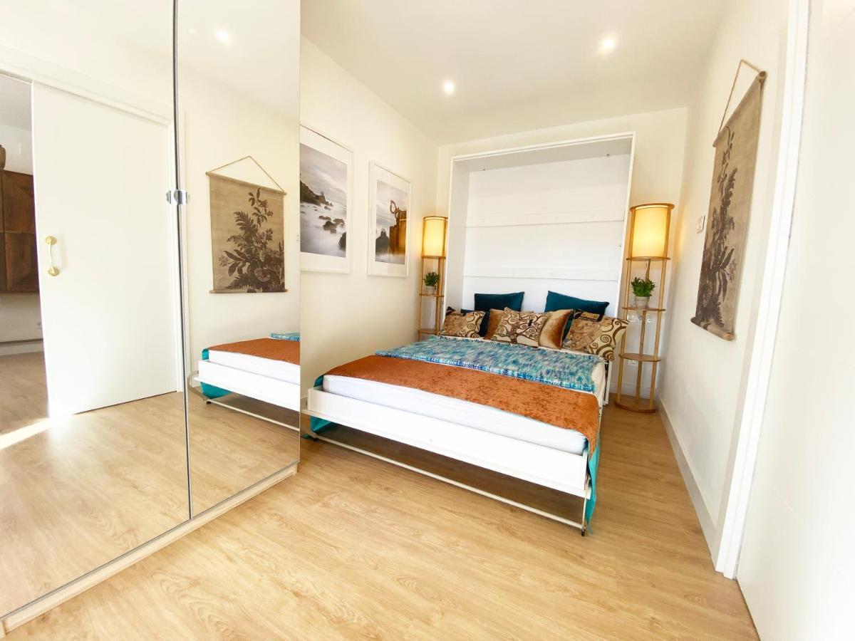 Miramar Luxurious Flat, 3 Double Rooms, Free Parking, Terrace, Completely New 圣塞瓦斯蒂安 外观 照片